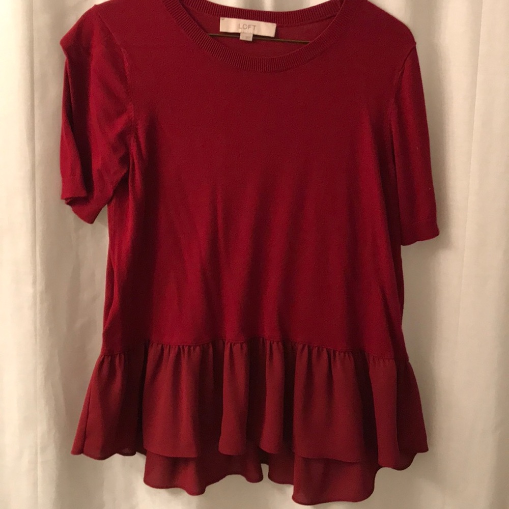 Loft Peplum Sweater